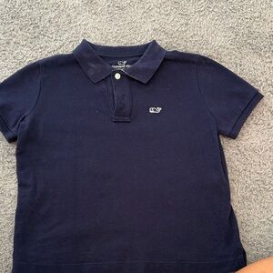 Vineyard Vines Kids Dark Blue Polo
